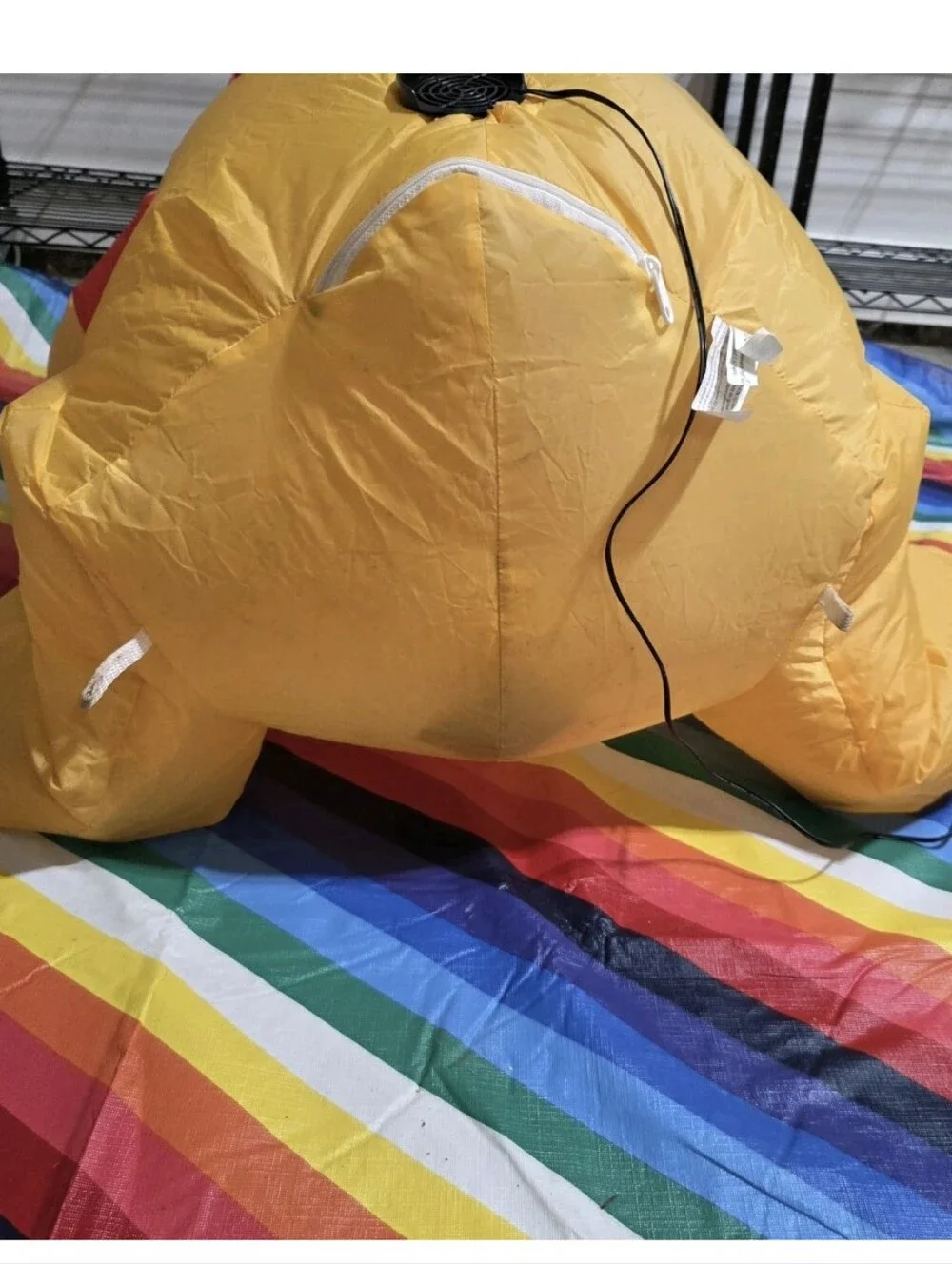 Gemmy Disney Winnie the Pooh 3.5FT Airblown Inflatable Christmas Yard Decor